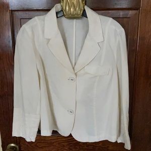 White Cotton Jacket  16